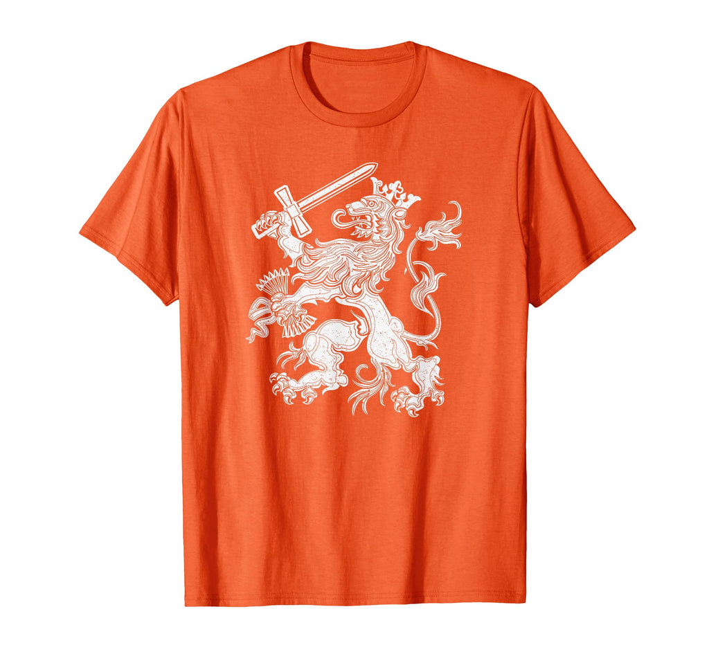 Dutch Lion Netherlands Nederland T-Shirt - Unique Graphic Men Women - T-Shirt, Sweatshirt, Hoodie