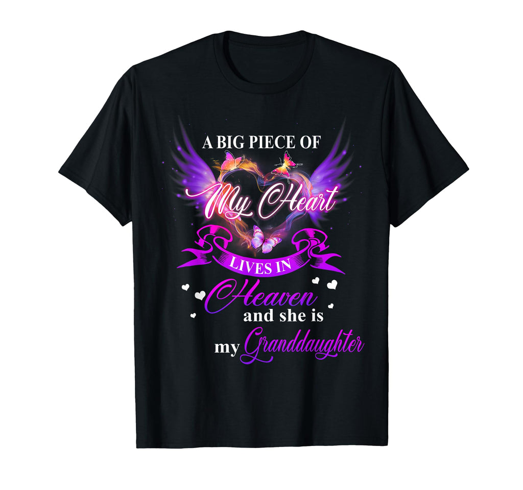 Love Beyond Heaven And She Is My T-Shirt - Trendy Graphic Unisex - T-Shirt, Sweatshirt, Hoodie