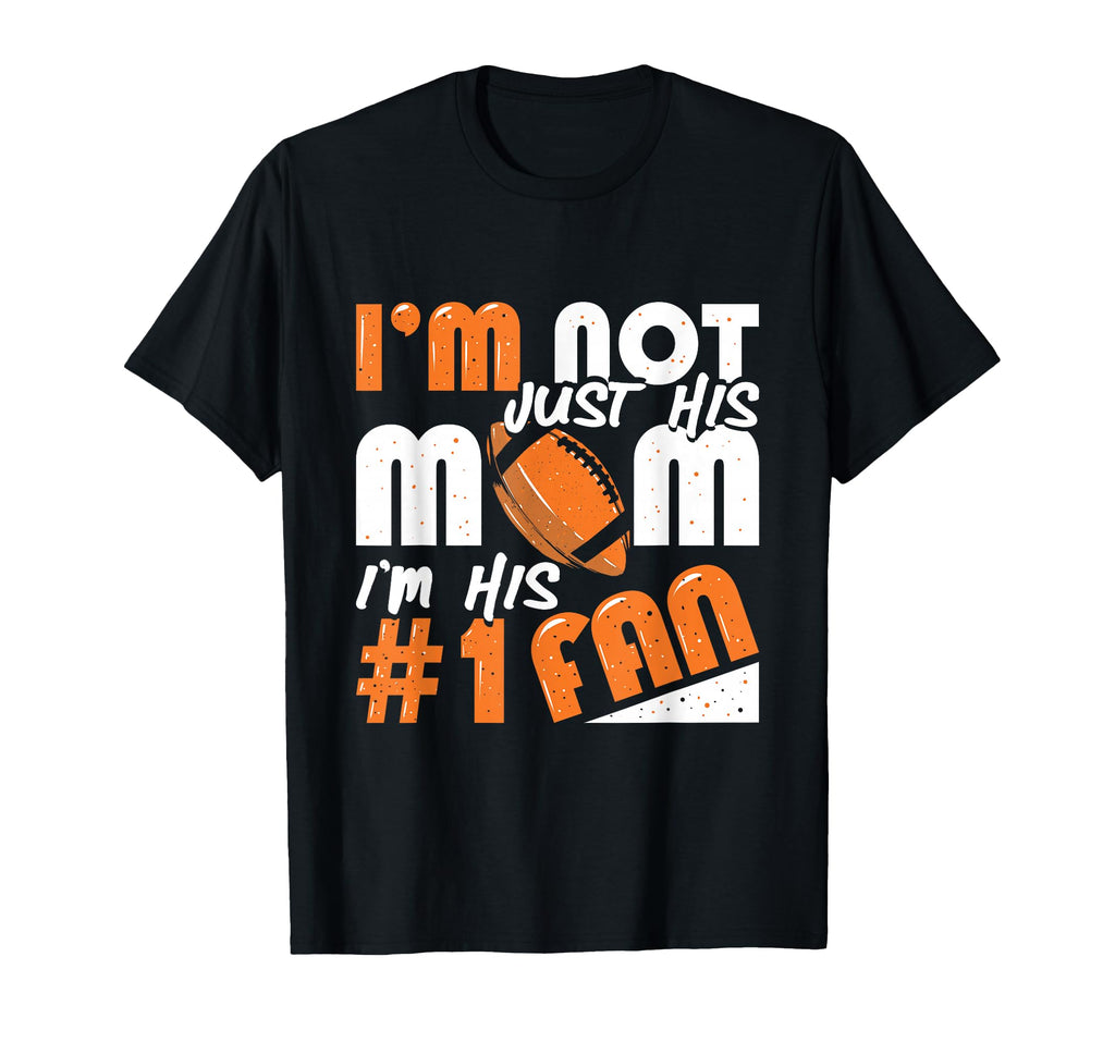 American Football Mother Number 1 T-Shirt - Fun Novelty Design for Adults - T-Shirt, Sweatshirt, Hoodie