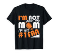 American Football Mother Number 1 T-Shirt - Fun Novelty Design for Adults - T-Shirt, Sweatshirt, Hoodie