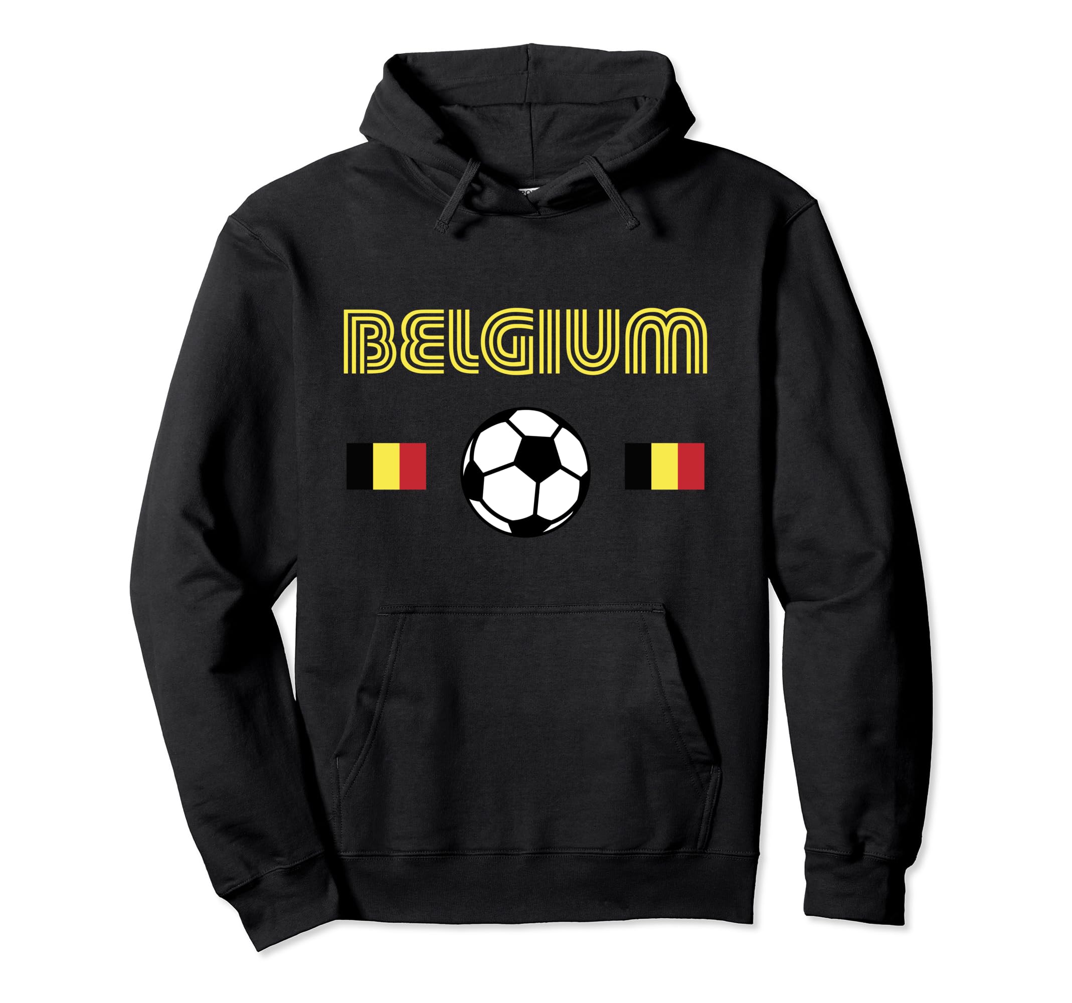 Belgium Soccer Fans Related Products Hoodie - Minimalist Print Men Women - T-Shirt, Sweatshirt, Hoodie