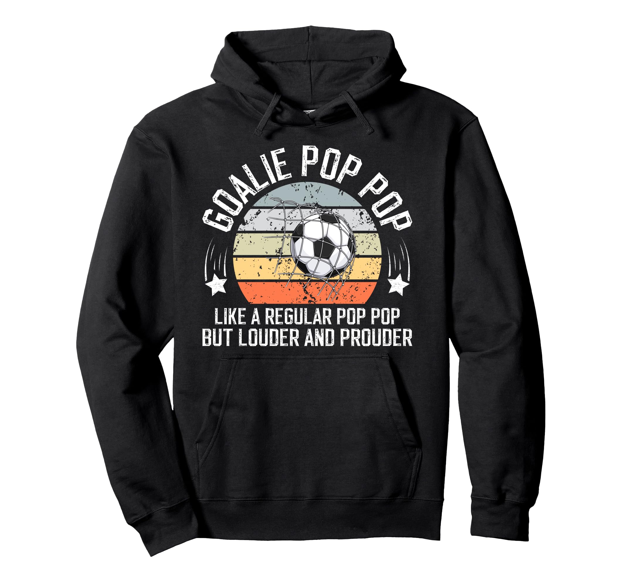 Soccer Goalie Pop Pop Definition Hoodie - Minimalist Print Men Women - T-Shirt, Sweatshirt, Hoodie