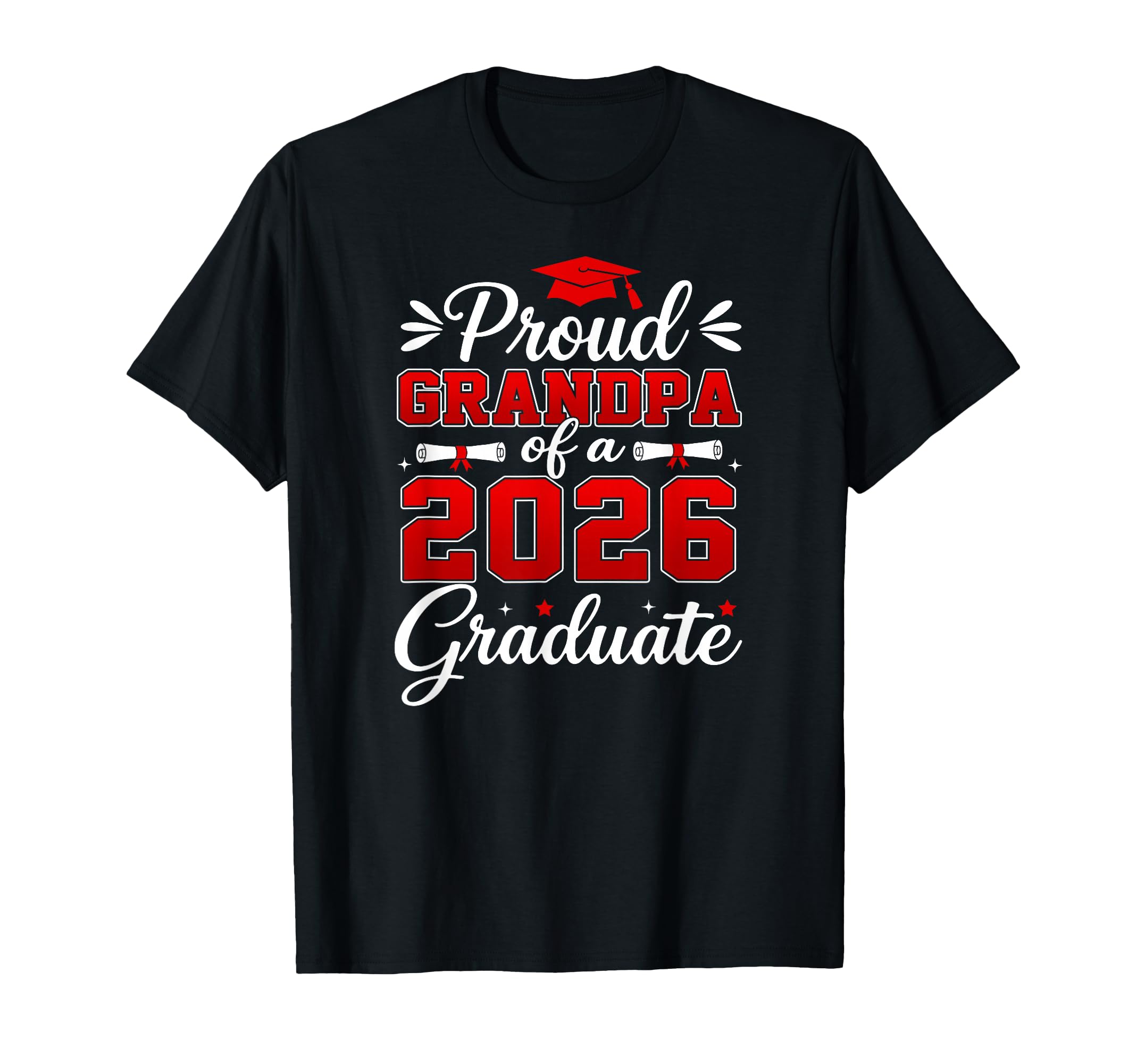 Senior Grandpa Graduation Proud Grandpa T-Shirt - Graphic Print Men Women - T-Shirt, Sweatshirt, Hoodie