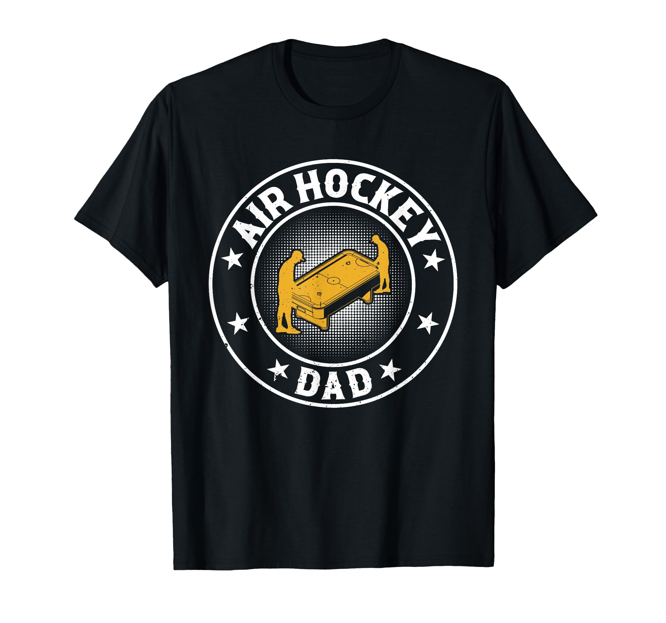 Air Hockey Player Daddy Air Hockey Dad T-Shirt - Graphic Print Men Women - T-Shirt, Sweatshirt, Hoodie