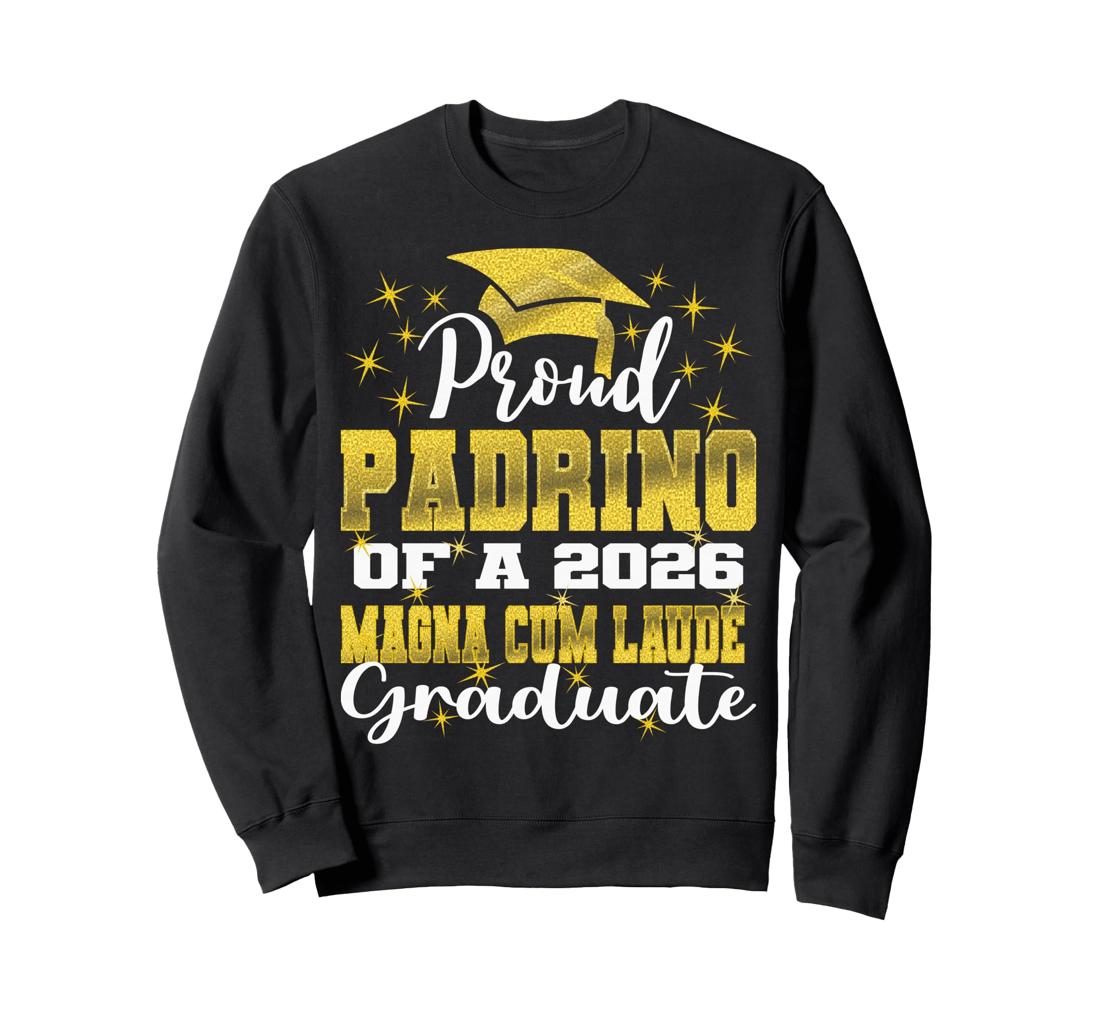 Proud Pappy 2026 Magna Cum Sweatshirt - Casual Everyday Wear for Adults - T-Shirt, Sweatshirt, Hoodie