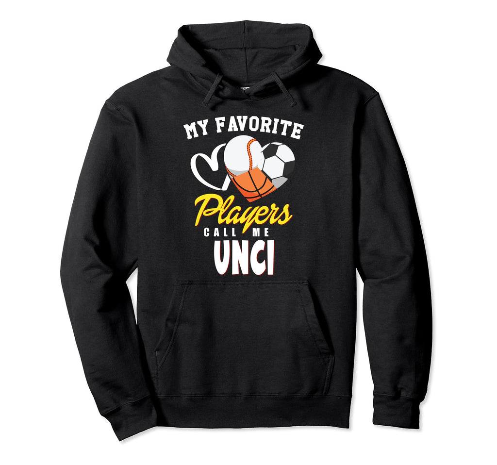 My Favorite Players Baseball Soccer Hoodie - Unique Graphic Unisex - T-Shirt, Sweatshirt, Hoodie