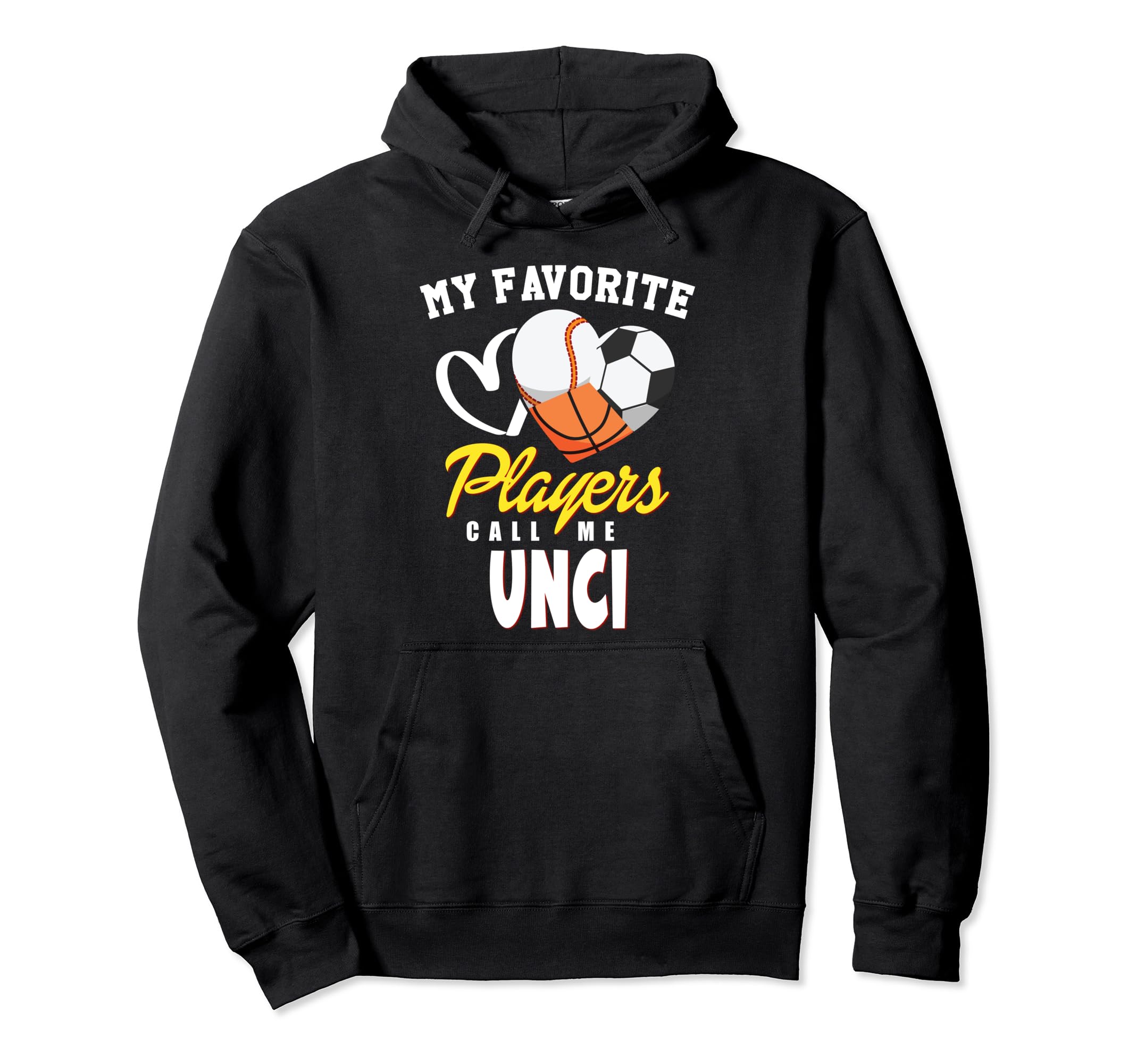 My Favorite Players Baseball Soccer Hoodie - Unique Graphic Unisex - T-Shirt, Sweatshirt, Hoodie