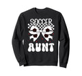 Soccer Aunt Soccer Player Auntie Sweatshirt - Aesthetic Graphic Men Women - T-Shirt, Sweatshirt, Hoodie