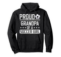 Proud Soccer Grandpa Soccer Player Hoodie - Minimalist Print Unisex - T-Shirt, Sweatshirt, Hoodie