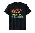 Grandpa Myth Legend Fathers Day Grandpa T-Shirt - Trendy Graphic Men Women - T-Shirt, Sweatshirt, Hoodie