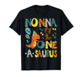 Nonna One Saurus 1St Birthday Dinosaur T-Shirt - Custom Art Print Unisex - T-Shirt, Sweatshirt, Hoodie