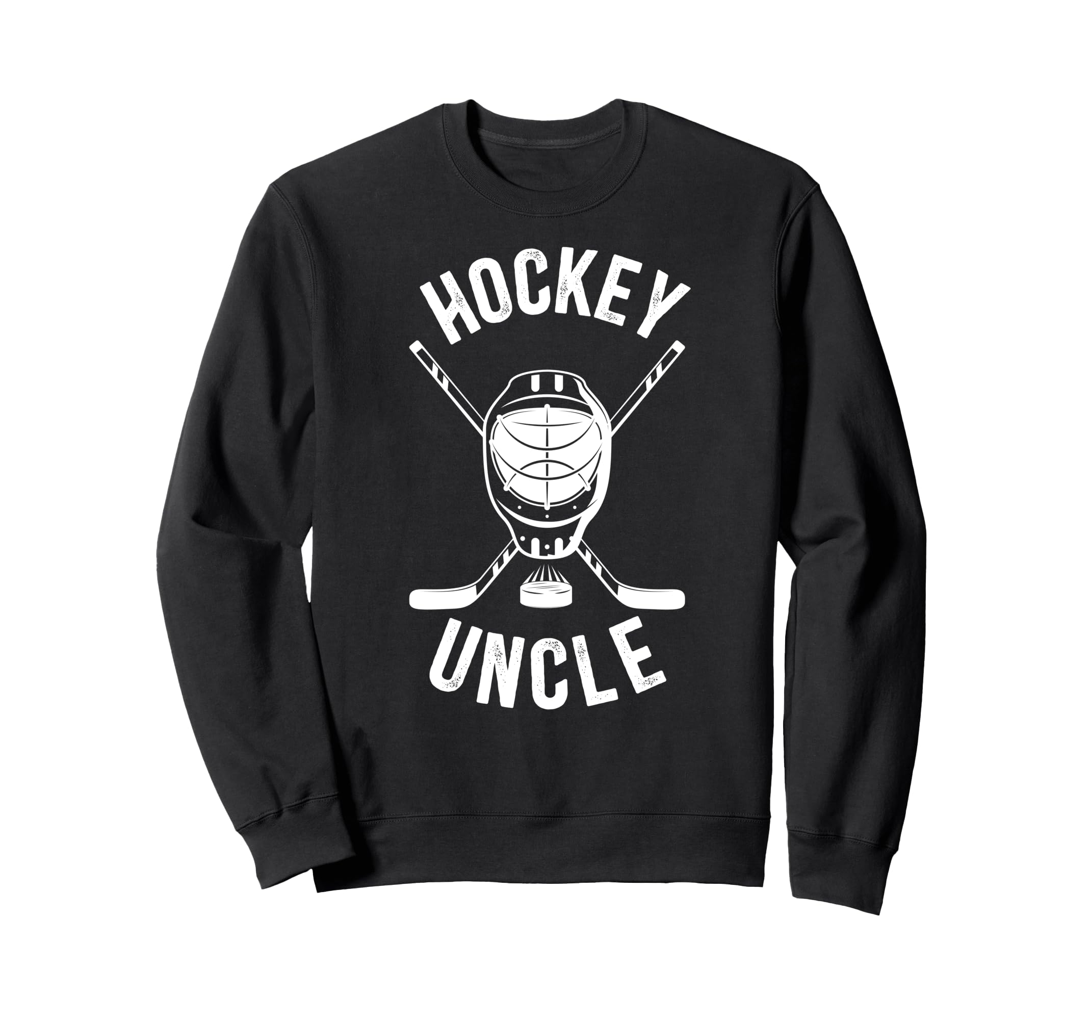 Hockey Uncle Hockey Player Ice Sweatshirt - Custom Art Print Men Women - T-Shirt, Sweatshirt, Hoodie