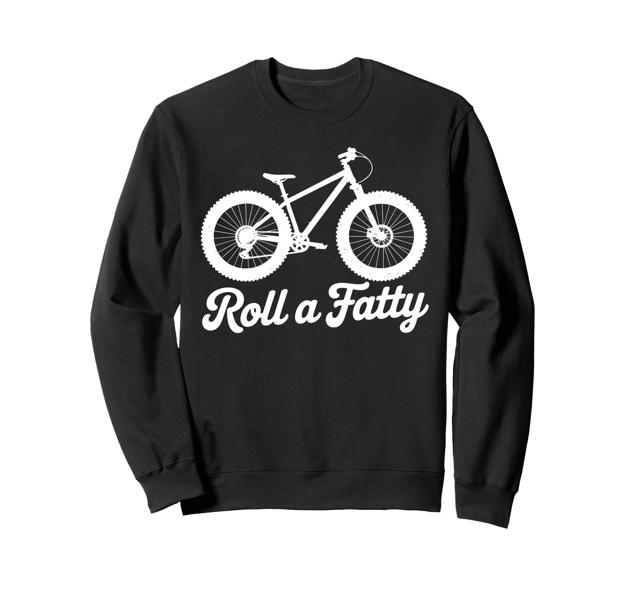 Fat Bike Fatbike Fat Tire Bike Sweatshirt - Trendy Graphic for Adults - T-Shirt, Sweatshirt, Hoodie