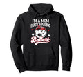 Im Mom Busy Raising Ballers Soccer Hoodie - Novelty Apparel for Adults - T-Shirt, Sweatshirt, Hoodie