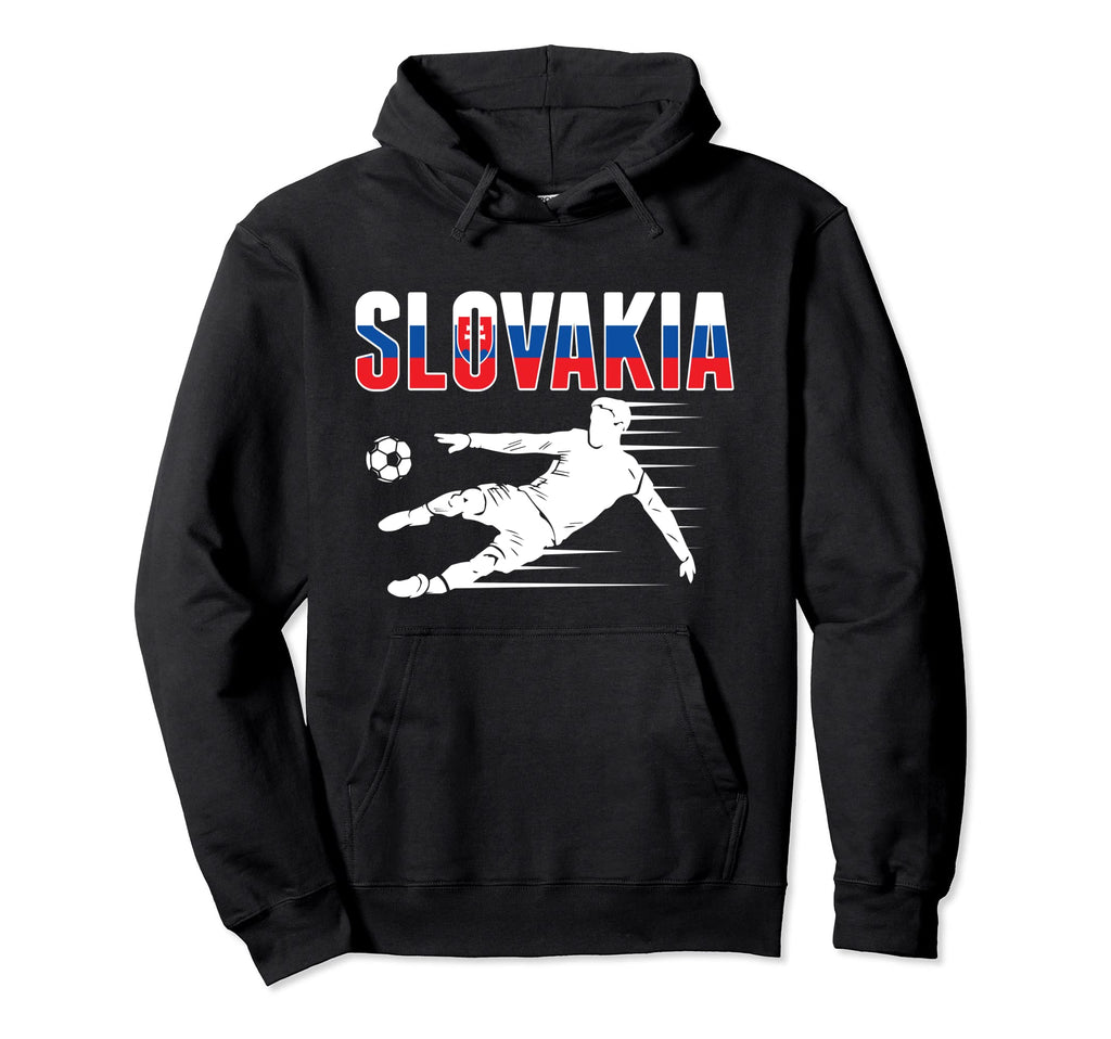 Slovakia Soccer Fans Jersey Proud Slovak Hoodie - Trendy Graphic Men Women - T-Shirt, Sweatshirt, Hoodie