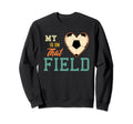 My Heart Is That Field Soccer Mom Sweatshirt - Minimalist Print Men Women - T-Shirt, Sweatshirt, Hoodie