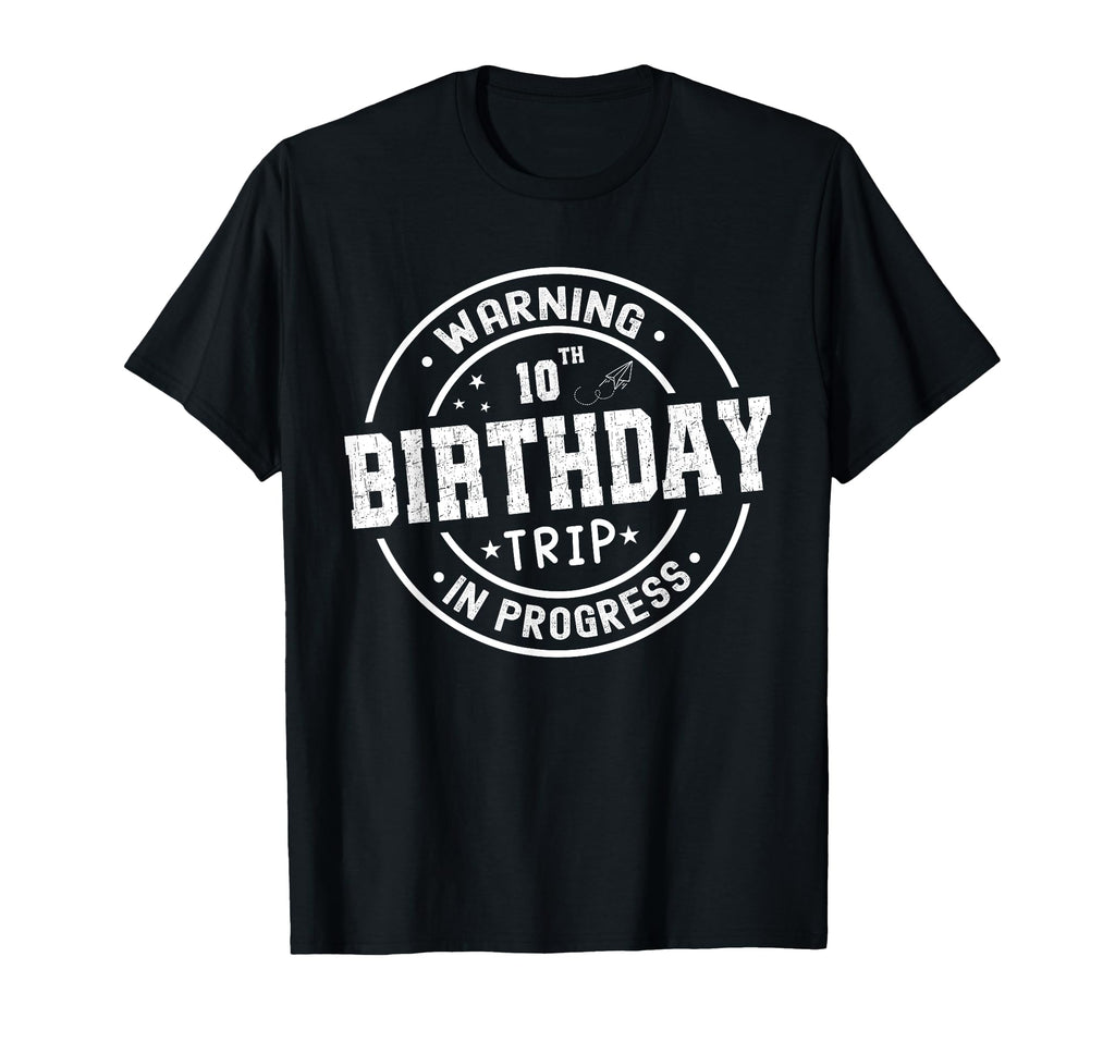 Funny 10 Years Old Warning 10Th T-Shirt - Novelty Apparel for Adults - T-Shirt, Sweatshirt, Hoodie