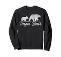 Funny Bear Dad Daddy Distressed Sweatshirt - Novelty Apparel Men Women - T-Shirt, Sweatshirt, Hoodie