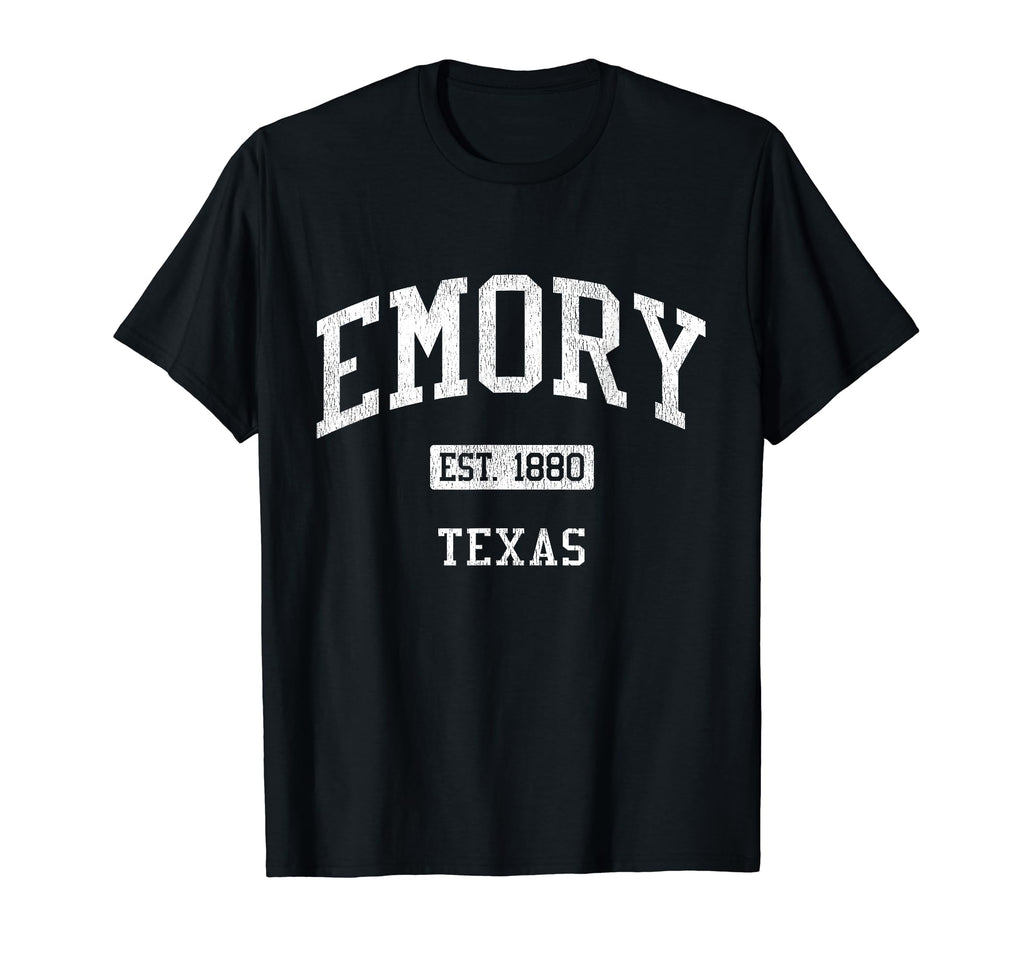 Emory Texas Tx Js04 Athletic Sports T-Shirt - Unique Graphic Men Women - T-Shirt, Sweatshirt, Hoodie