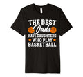 Mens Best Basketball Dad Basketball T-Shirt - Minimalist Print for Adults - T-Shirt, Sweatshirt, Hoodie