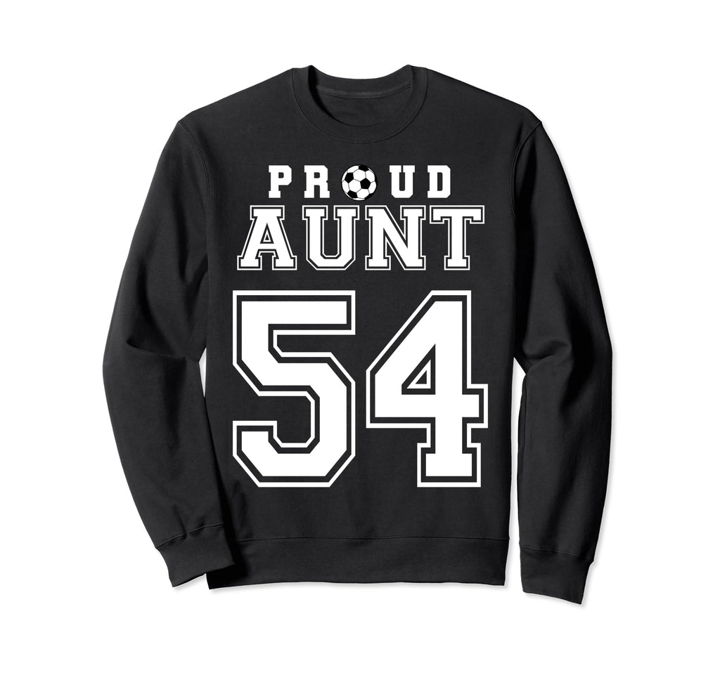 Number 54 Custom Proud Soccer Sweatshirt - Fun Novelty Design for Adults - T-Shirt, Sweatshirt, Hoodie