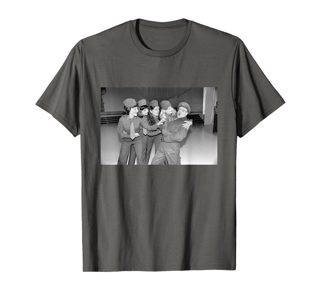 Arthur Lowe Captain Mainwaring Dads Army T-Shirt - Graphic Print Unisex - T-Shirt, Sweatshirt, Hoodie