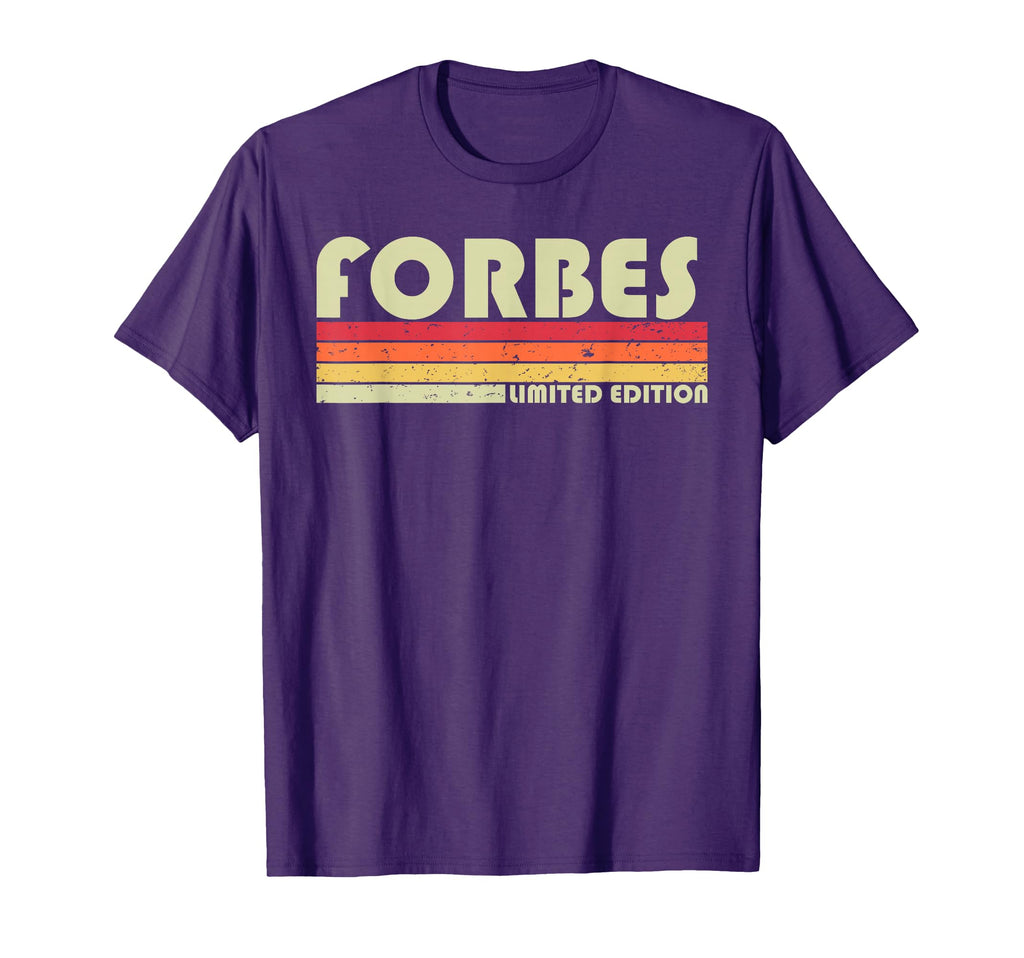 Forbes Surname Funny 80S 90S Birthday T-Shirt - Trendy Graphic Men Women - T-Shirt, Sweatshirt, Hoodie