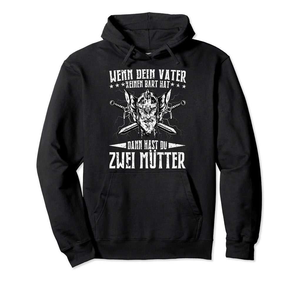 Funny Bearded Long Beard Bearded Dad Hoodie - Trendy Graphic Men Women - T-Shirt, Sweatshirt, Hoodie