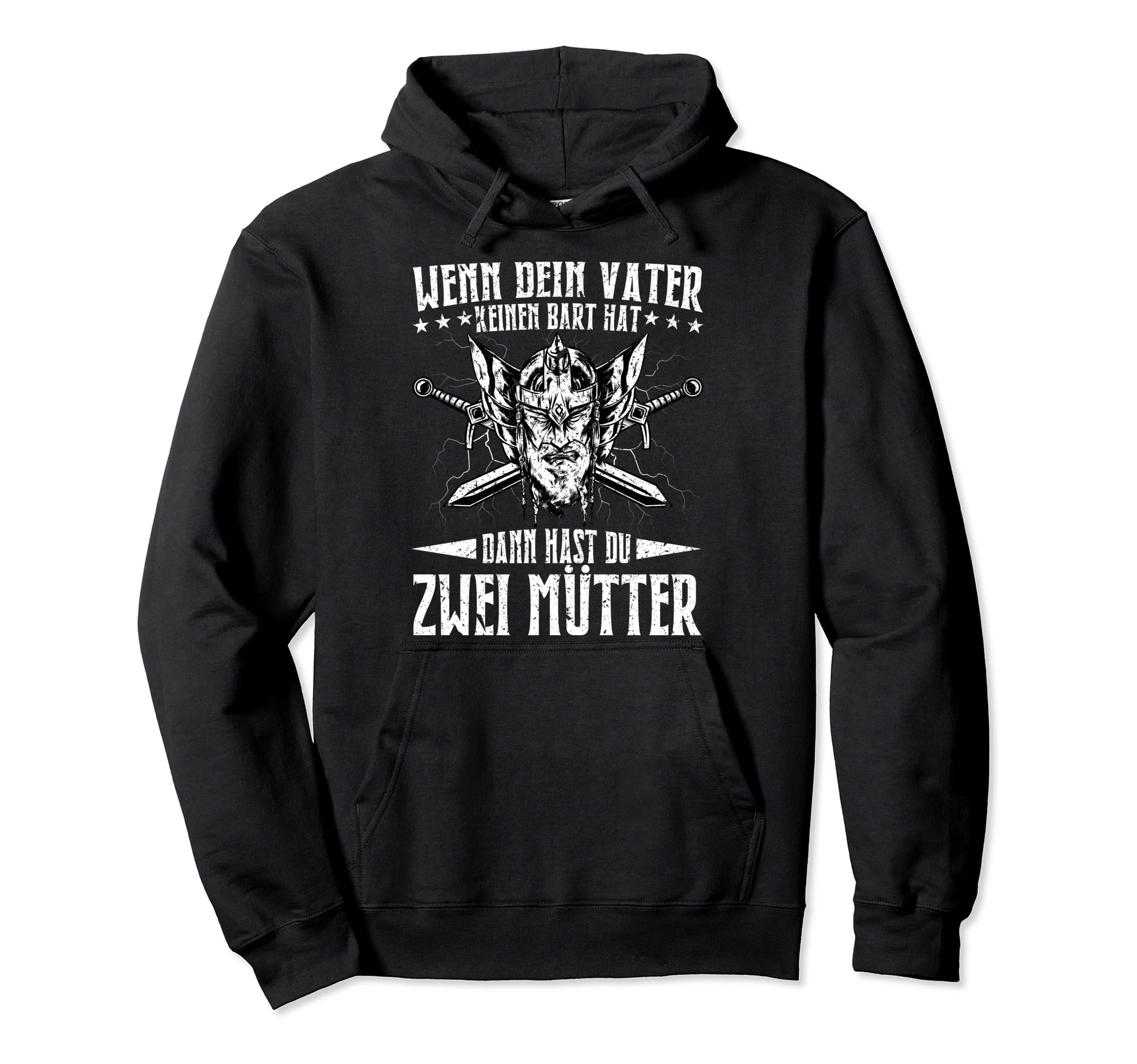 Funny Bearded Long Beard Bearded Dad Hoodie - Trendy Graphic Men Women - T-Shirt, Sweatshirt, Hoodie
