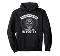 Touch My Beard And Tell Me Im Pretty Hoodie - Minimalist Print Unisex - T-Shirt, Sweatshirt, Hoodie