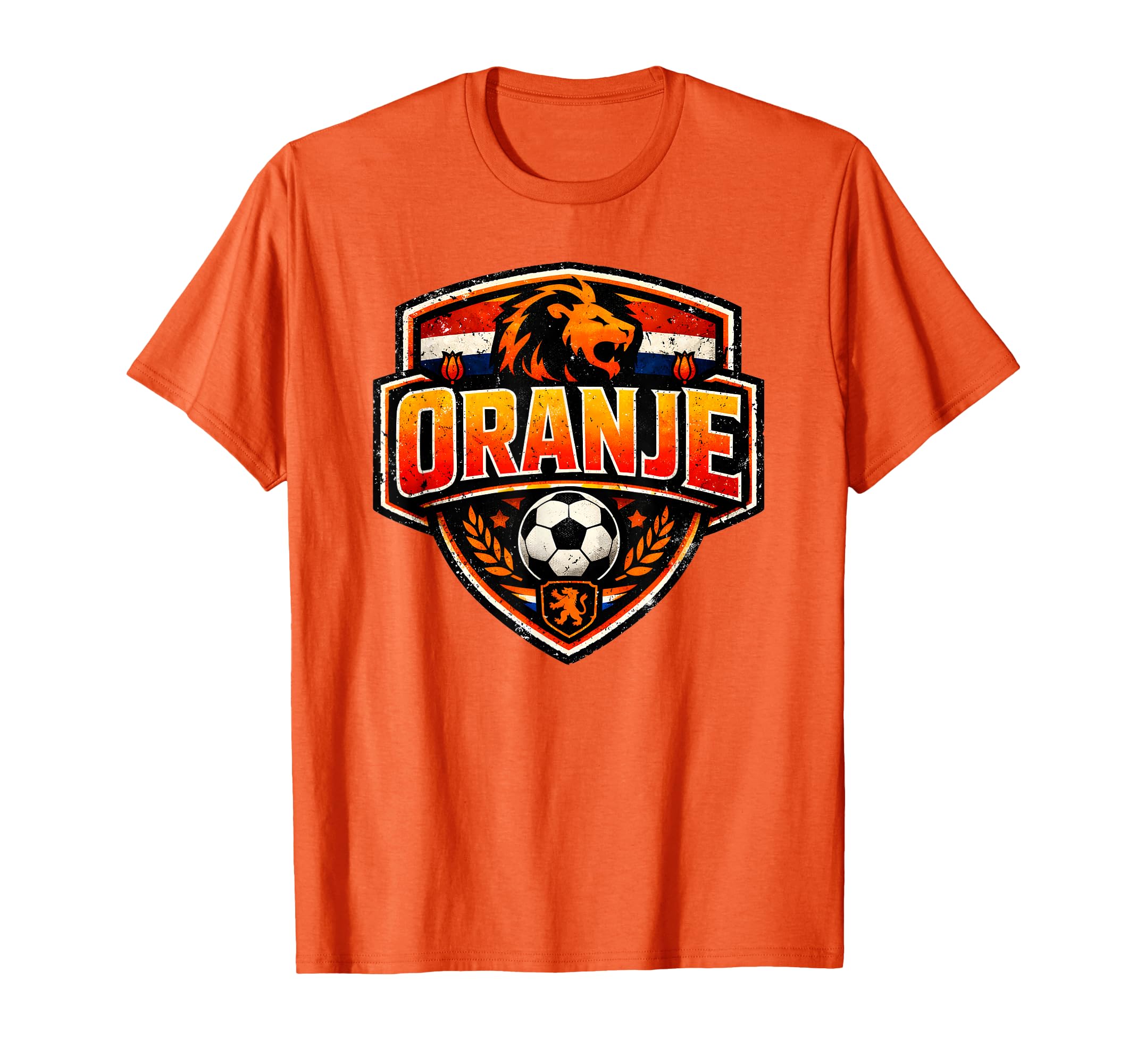 Oranje Lion Netherlands Pride Dutch T-Shirt - Novelty Apparel for Adults - T-Shirt, Sweatshirt, Hoodie