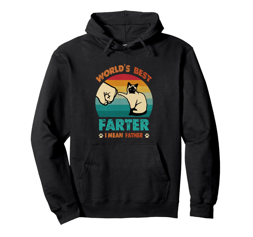 Worlds Best Farter I Mean Father Hoodie - Fun Novelty Design Men Women - T-Shirt, Sweatshirt, Hoodie