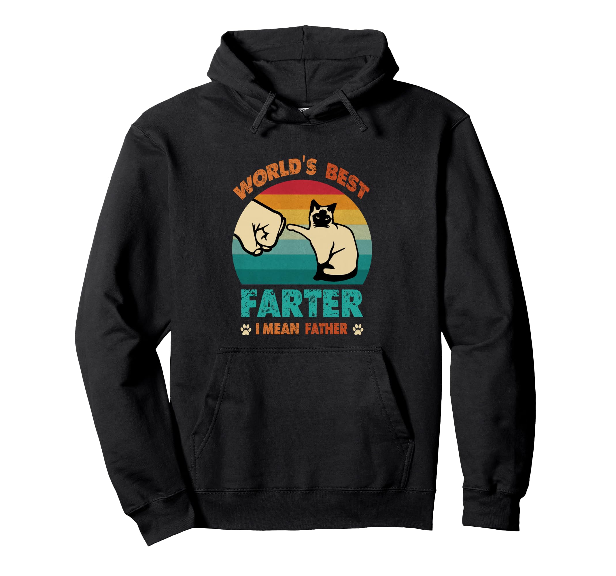 Worlds Best Farter I Mean Father Hoodie - Fun Novelty Design Men Women - T-Shirt, Sweatshirt, Hoodie