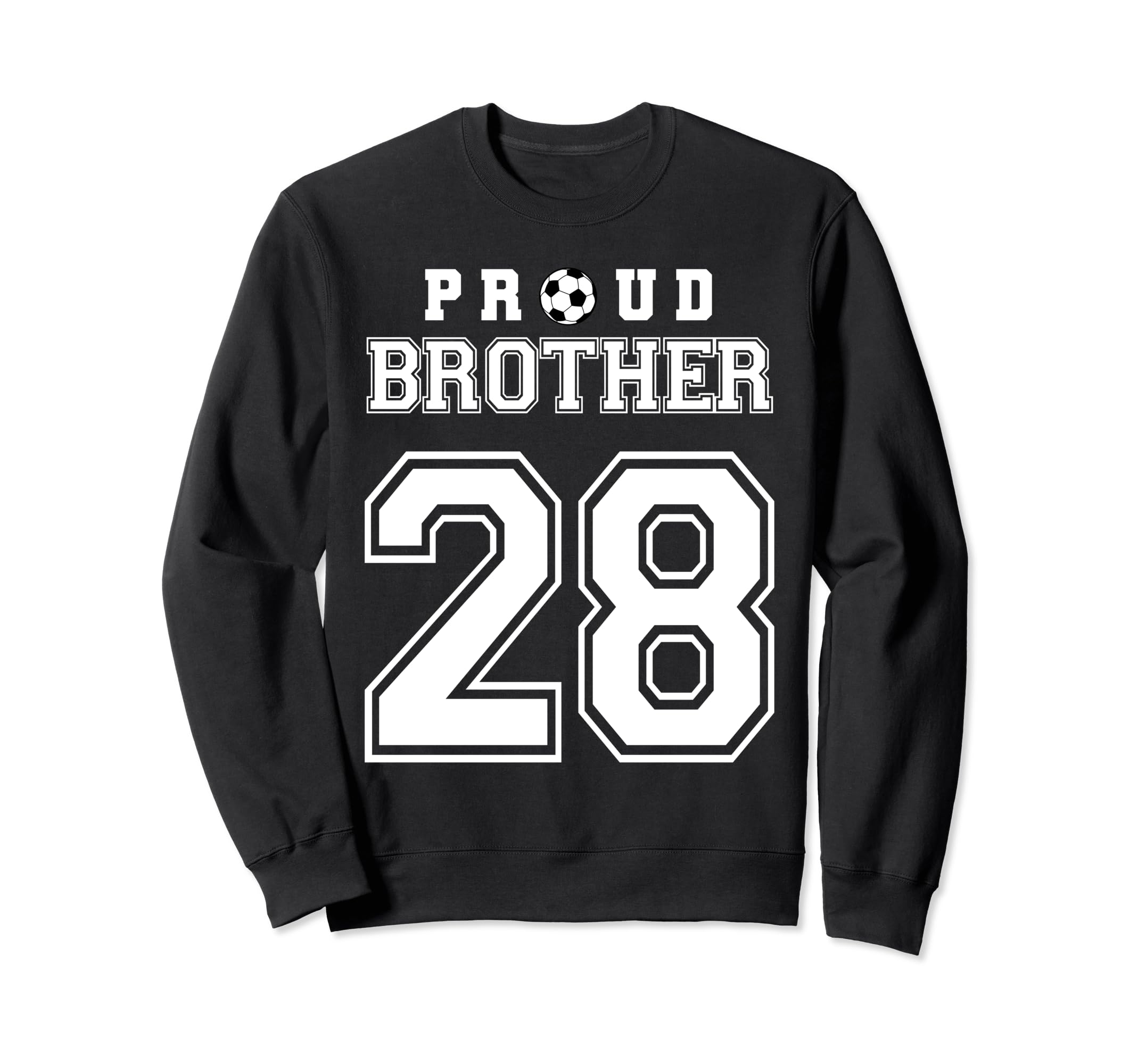 Number 28 Custom Proud Soccer Futbol Sweatshirt - Unique Graphic Unisex - T-Shirt, Sweatshirt, Hoodie