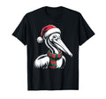 Pelican Santa Hat Scarf Costume T-Shirt - Novelty Apparel Unisex - T-Shirt, Sweatshirt, Hoodie