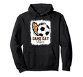 Bleached Soccer Game Day Vibes Soccer Hoodie - Minimalist Print Men Women - T-Shirt, Sweatshirt, Hoodie