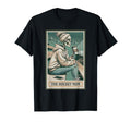 Hockey Mom Skeleton Tarot Card Hockey Mama T-Shirt - Graphic Print Unisex - T-Shirt, Sweatshirt, Hoodie