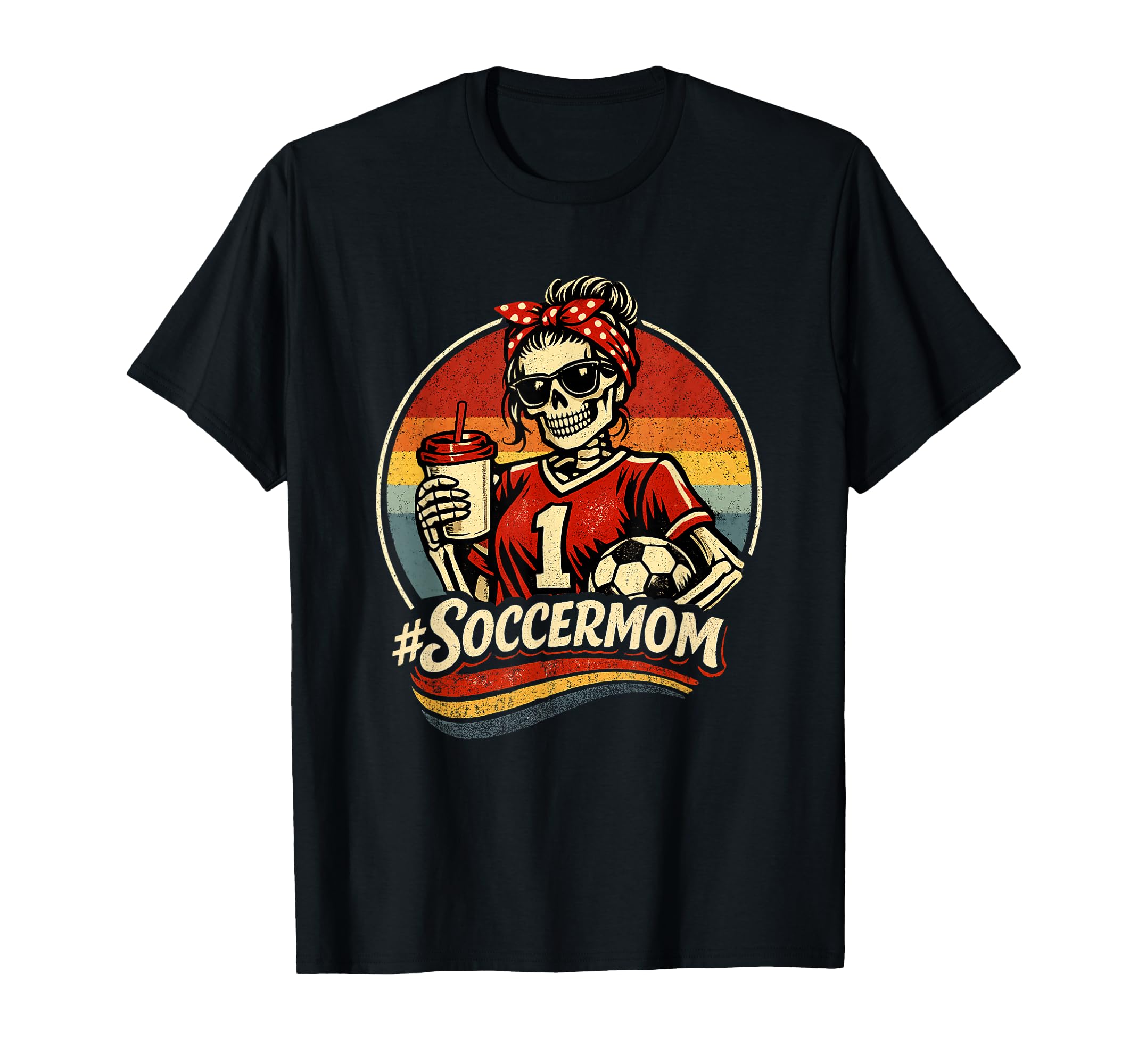 Womens Soccer Mom Soccer Mama T-Shirt - Casual Everyday Wear for Adults - T-Shirt, Sweatshirt, Hoodie
