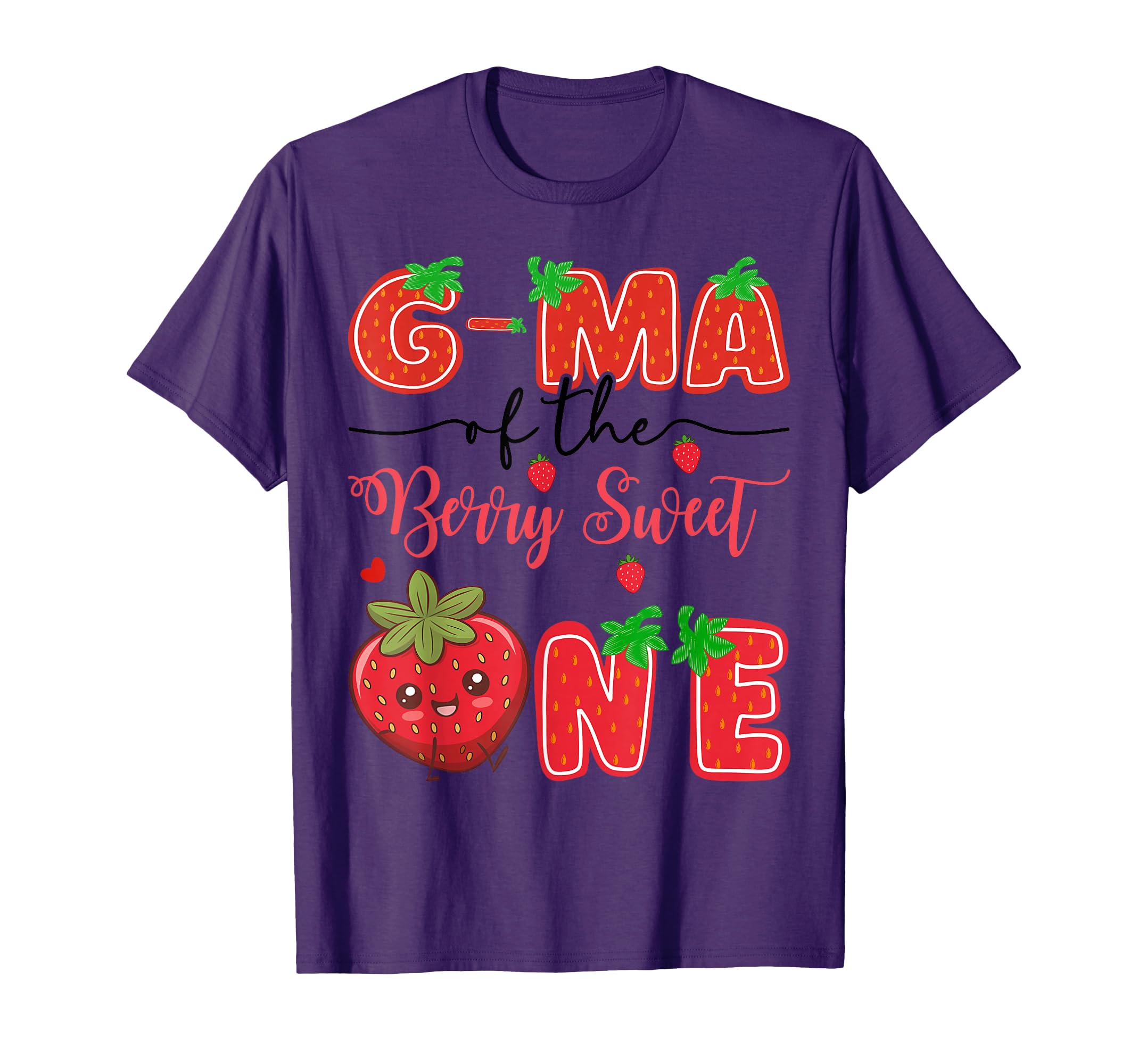 G Ma Berry Sweet One Strawberry 1St T-Shirt - Trendy Graphic Men Women - T-Shirt, Sweatshirt, Hoodie