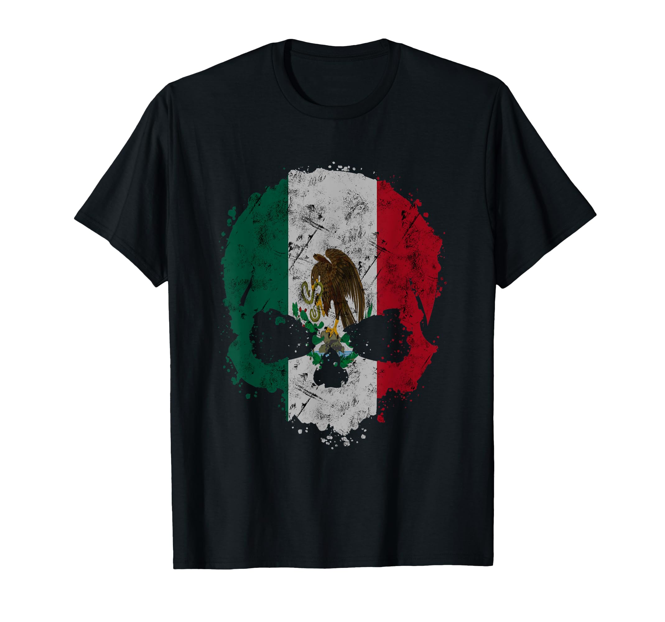 Mexico Flag Proud Mexican Heritage T-Shirt - Trendy Graphic Men Women - T-Shirt, Sweatshirt, Hoodie