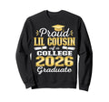 Proud Little Cousin 2026 College Sweatshirt - Unique Graphic Unisex - T-Shirt, Sweatshirt, Hoodie