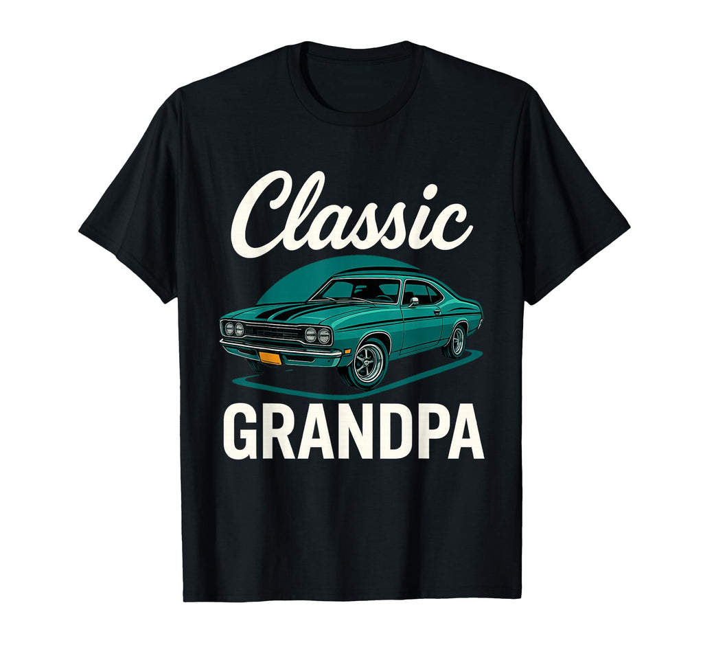 Funny Grandpa Car Fathers Day T-Shirt - Graphic Print Men Women - T-Shirt, Sweatshirt, Hoodie