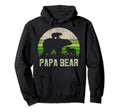 Funny Grandpa From Grandkids Papa Hoodie - Minimalist Print for Adults - T-Shirt, Sweatshirt, Hoodie