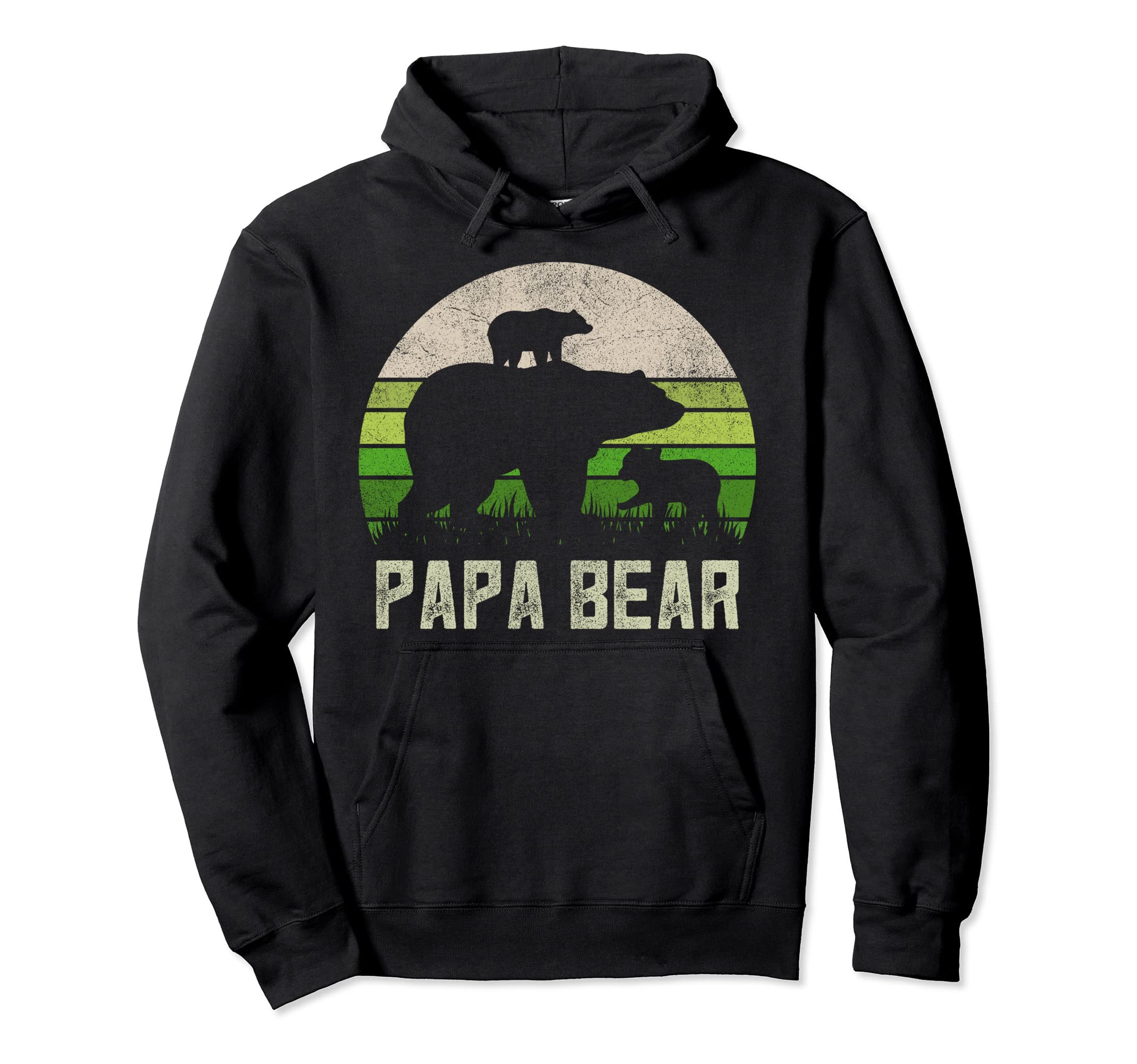 Funny Grandpa From Grandkids Papa Hoodie - Minimalist Print for Adults - T-Shirt, Sweatshirt, Hoodie