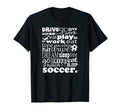 Soccer Player Eat Sleep Soccer T-Shirt - Aesthetic Graphic Unisex - T-Shirt, Sweatshirt, Hoodie