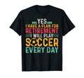 Soccer Retired Soccer Player Retirement T-Shirt - Unique Graphic Men Women - T-Shirt, Sweatshirt, Hoodie