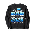 Proud Dad 2025 Salutatorian Graduate 25 Sweatshirt - Graphic Print Unisex - T-Shirt, Sweatshirt, Hoodie