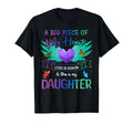 Daughter Happy Birthday To Angel Heaven T-Shirt - Graphic Print Men Women - T-Shirt, Sweatshirt, Hoodie
