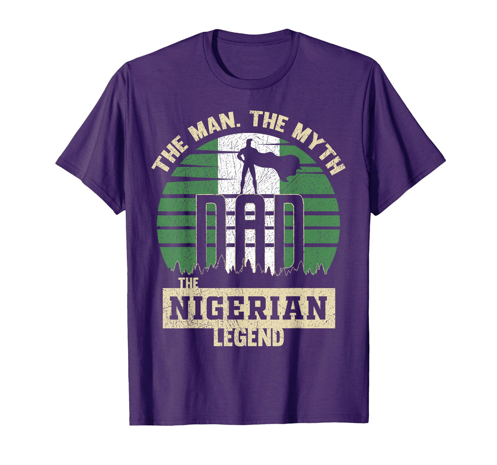 Myth Nigerian Legend Dad T-Shirt - Trendy Graphic Unisex - T-Shirt, Sweatshirt, Hoodie