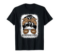 Bleached Football Mom Life Leopard And T-Shirt - Trendy Graphic Unisex - T-Shirt, Sweatshirt, Hoodie